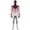 White, variant on HTQWLP Halloween Superhero Fancy Dress Costumes, Superhero Onesie Cosplay Outfits with Masks, One-Piece Superhero Jumpsuit, Halloween Party Dress up Performance Costume for Men, Blue/S