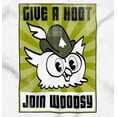 thumbnail image 2 of Woodsy Owl Give a Hoot Forest Service Long Sleeve TShirt Men Women Brisco Brands L, 2 of 6