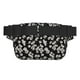 thumbnail image 3 of Fotbe Daisies Flowers Cangurera Cuadrada con Estampado de Doble Capa, Bolsa de Cintura Ajustable Mini para Hombres y Mujeres, 3 of 9