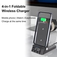 thumbnail image 6 of Charging Stand,With 4-in-1 With Clock Stand With 15w Station, 6 of 7