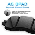 thumbnail image 3 of Balatas AG para Auto Delanteras para Suzuki Swift (Excepto Sport) 2007 a 2019 2 Piezas Nuevas, 3 of 5