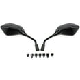 thumbnail image 3 of Krator Universal Black Motorcycle Mirrors Compatible with Honda VTX 1800 TYPE C R S N F T RETRO, 3 of 4