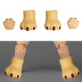 thumbnail image 4 of Accesorios para el Cuerpo de muñeca BJD Hugo 1 par Manos y pies amarillo, 4 of 10