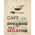 thumbnail image 2 of Fabiano, Marco 12x14 Gold Ornate Wood Framed with Double Matting Museum Art Print Titled - Cafe Latte, 2 of 4