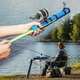 thumbnail image 3 of Fishing Catapult Rod, Portable Telescopic Lure Launcher Fishings Tool, Saltwater and Freshwater Great Gear for Outdoor Activities and Travel, 3 of 7