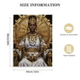 thumbnail image 2 of Nawypu  Vintage Black King and Queen Canvas Wall Art Black Couple African American Men Portrait Wall Decor, 2 of 5
