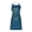 Blue, variant on YongCo Adjustable Strap Salon Apron with Trendy Prints, Multi-Purpose Protective Wear for Barbers, Cooking & Polyester Fabric