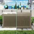 thumbnail image 2 of EASY UP 60 Gallon Resin Deck Box Waterproof Outdoor Storage Box for Patio Furniture Pool Accessories Indoor Storage for Cushion Garden Tools (60 Gallon, GRAY), 2 of 6
