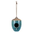 thumbnail image 1 of IMAX 25718 Maison d'Oiseaux Suspendue Lilly, Turquoise, 1 of 1