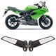 thumbnail image 1 of Espejos retrovisores de ala de motocicleta 2 piezas Espejo de ala de viento de motocicleta Reemplazo de espejo retrovisor giratorio ajustable de múltiples ángulos para CBR250R ANGGREK Otros, 1 of 8