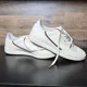 thumbnail image 5 of Adi-das Shoes Mens 8 Rascal Running Sneakers White Leather Round Toe Lace Up, 5 of 6