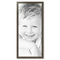 thumbnail image 2 of ArtToFrames 20" x 45" Muted Silver Picture Frame, 20x45 inch Silver Wood Poster Frame (WOM-4626),  Pack, 2 of 8