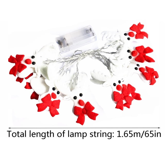 Xihbxyly Artículos Por Menos de 5 Dólares. Cadena de Luces Led Navideñas, Colgante Decorativo para Árbol de Navidad, Fiesta Navideña