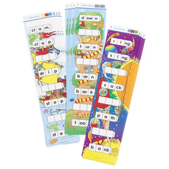 Didax Educational Resources Blends Word Ladder Activity Card Set