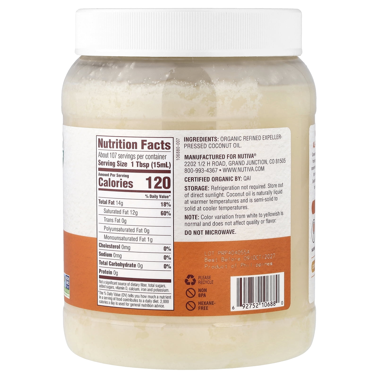 Organic All-Purpose Coconut Oil