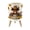 Color 1, variant on Small Trash Can with Lid Farmhouse Rustic Bull Sunflower Western Farm Country Highland Cow 1.8 Gallon Dog Proof Trash Can Round Garbage Can Waste Bin Wastebasket for Bathroom Bedroom Living Room