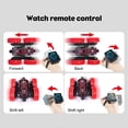 thumbnail image 2 of RC Car 4WD Radio Remote Control Car 4CH Stunt Drift Car Double Side 360° Reversal Vehicle Model Toys For Children Boy heqiyong LED, 2 of 2