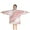 Pink Marble Gold, variant on Pink Marble Gold Line Pattern Blanket Hoodies for Kids 6-13YR Oversize Wearable Blanket Hoodies for Boys Girls Teens