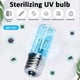 thumbnail image 3 of UVC Lights Germicidal Lamp Bulb Ultraviolet DC 10V UV Light Tube Bulb E17 3W Disinfection Quartz Lamp, 3 of 5
