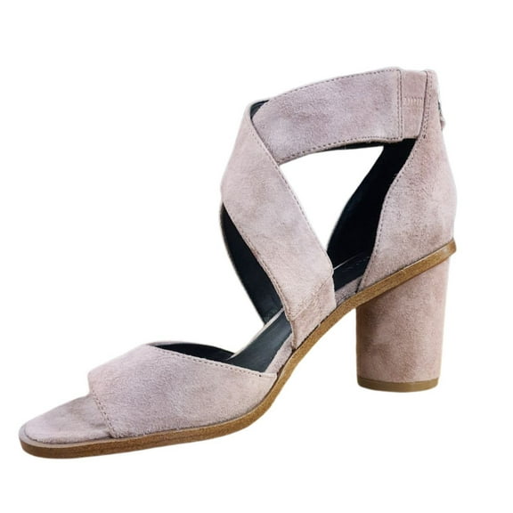 REBECCA MINKOFF Women's Berry Smoothie Kid Suede Leight Sandals, Pink, 7