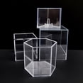 thumbnail image 4 of Clear Baseball Display Case Acrylic Hexagonal Baseballs Holder Stand Baseball Display Protector Easy to Use, 4 of 10