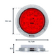 thumbnail image 2 of Plafon 14 Led Redondo  Bloosom Aro Plasma Gel 4 Funciones 12-24v F1 Rojo, 2 of 4