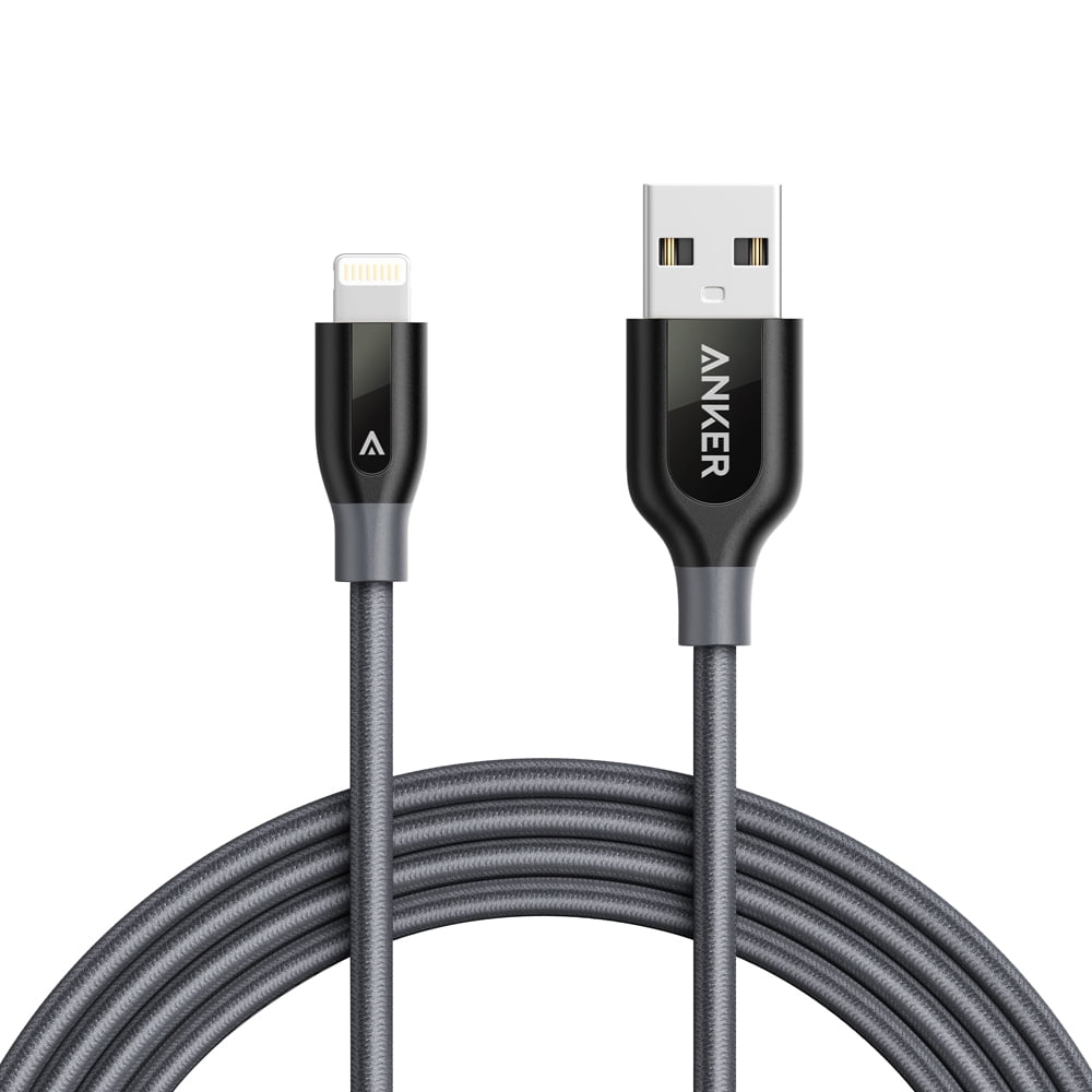 Anker PowerLine+ Lightning Cable (6ft) Durable and Fast Charging Cable