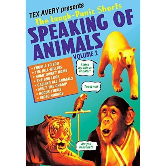 Speaking of Animals: Volume 2 (DVD), Alpha Video, Comedy