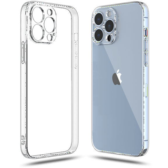 Shamo's Soft Slim Clear Case for iPhone 13 Pro Max, TPU Material Flexible