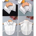 thumbnail image 6 of CAILDANL Fake Collar Detachable Blouse Collar Half Shirts Faux False Collar for Women & Girls Favors, 6 of 8