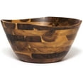 thumbnail image 2 of Lipper International 1274 Acacia Wavy Rim Bowl serveware, Large, 2 of 2
