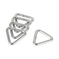 thumbnail image 5 of Uxcell 16mm Inner Width Metal Triangle Ring Buckle 10 Pack, 5 of 5