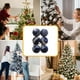 thumbnail image 5 of Juego de Bolas Navideñas Antiguas, Azul Oscuro, 6 Piezas, 8 Cm (3,15 Pulgadas), Adornos de Pvc, Caja Colgante | Kit de Bolas Colgantes para Decoración Navideña, 5 of 6