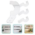 thumbnail image 3 of 1 Set Baseball Bat Display Holder Acrylic Baseball Bat Stand Baseball Bat Display Holder with Install Screws, 3 of 9