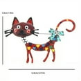 thumbnail image 6 of GKNET Lovely Cat Brooches 2-color Enamel Pet Animal Party Casual Brooch Pins-Red, 6 of 8