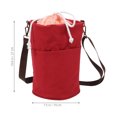 thumbnail image 2 of BESTYASH Bolsa Roja Para Tejer Con Compartimentos Para Almacenar Hilo, Accesorios Y Ganchillos, 2 of 6