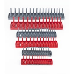 Hansen Global 92000 Socket Tray, SAE & Metric Storage, Pack of 6