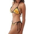 thumbnail image 2 of Disketp Honey Bee para Bañador de Dos Piezas para Mujer, Bikini Sexy Halter String, Conjunto de Bikini en Triángulo, 2 of 6