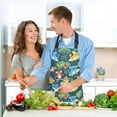 thumbnail image 6 of Fish Koala Leaf 5 Pcs Kitchen Set Heat Resistant Oven Mitts and Non-Slip Pot Holders with Adjustable Cooking Apron, 6 of 6
