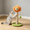 A, variant on Cat Scratching Post, Removable Flower Bed, Cat Scratch Post with Spring Ball, Pink