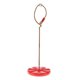 thumbnail image 2 of 2024Columpio de árbol de disco de plástico resistente con cuerda de PE para niños Equipo de juego al aire libre Rojo, 2 of 3