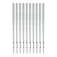 thumbnail image 1 of Uxcell 10 Pcs Agujas de Máquina de Coser Tamaño 14/90 Agujas Universales de Punta Regular para Manualidades DIY y Costura Doméstica, 1 of 5