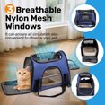 thumbnail image 3 of Cat Carriers Dog Carrier For Small Medium Cats Dog Soft Sided, Collapsible Waterproof Travel Puppy Carrier, 3 of 7