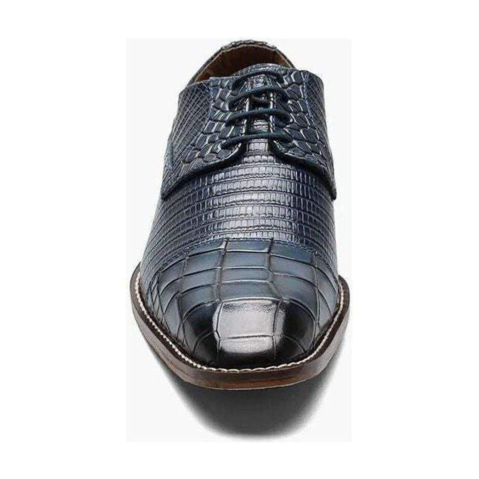 Stacy Adams Tedesco Cap Toe Oxford Lizard Leather Dress  display picture 3