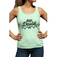 thumbnail image 1 of Womens Ew David Racerback Tank Top T-Shirt, 1 of 1