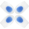 thumbnail image 2 of Paquete de 2 copas protectoras ortopédicas de silicona para mayor comodidad en el calzado para exteriores, almohadillas para el talón para mujer, 2 of 8