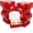 Red, variant on 10 count  Boxes with ,10x8x4 inches Black  Boxes with Ribbons, Bridesmaid Proposal Box, Paper  Box for Wedding, Packaging, Present, Birthday, Cupcake Boxes, Crafting
