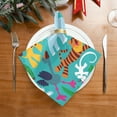 thumbnail image 2 of GZHJMY Funny Animals Napkins Table Decorations Napkin Set for Gift Giving, Dining, Parties 20 x 20in, 2 of 7
