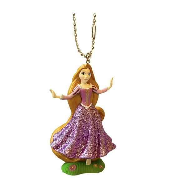Princess Rapunzel Tangled Dancing Keychain Dangler PVC Figure Figurine Ornament