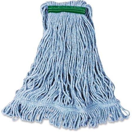 Rubbermaid Commercial Super Stitch Medium Blend Mop - Cotton, Synthetic Yarn | Bundle of 2 Cartons